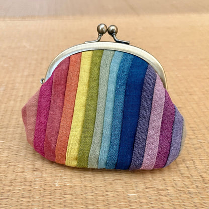 草木染め がまぐち